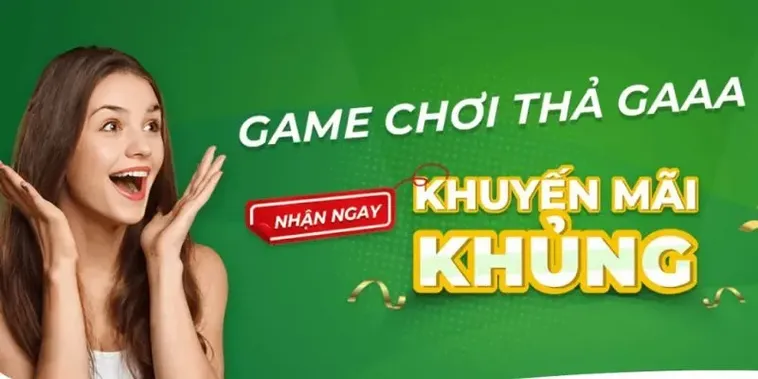 Chính sách khuyến mãi khủng ưu đãi người chơi.